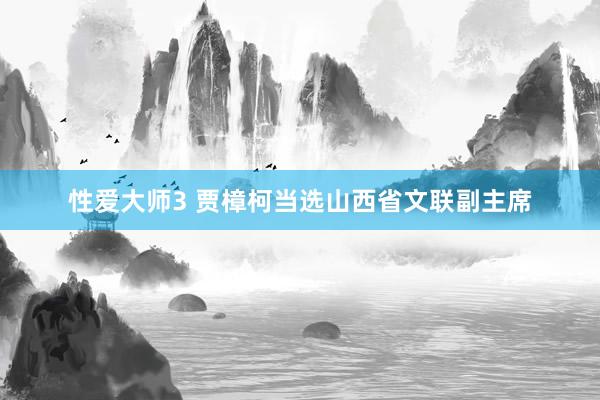 性爱大师3 贾樟柯当选山西省文联副主席